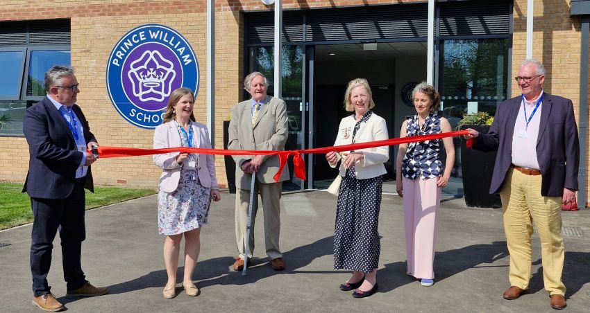 Official opening celebration at Prince William School in Oundle